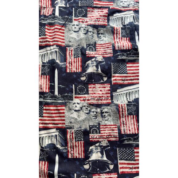 American Legacy Shirt 2XL – USA Patriotic Print – Retro Style 100% Cotton – NWT - Picture 6 of 8